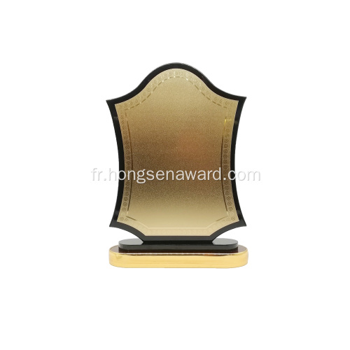 Stock Trophée en bois trophée cadre de plaque